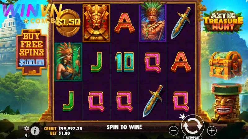 Game kho báu Aztec khẳng định chất lượng siêu phẩm nổ hũ