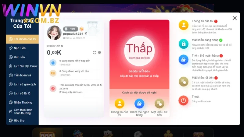Chính sách bảo mật của Winvn xây dựng nhà cái minh bạch Chính sách bảo mật của Winvn xây dựng nhà cái minh bạch